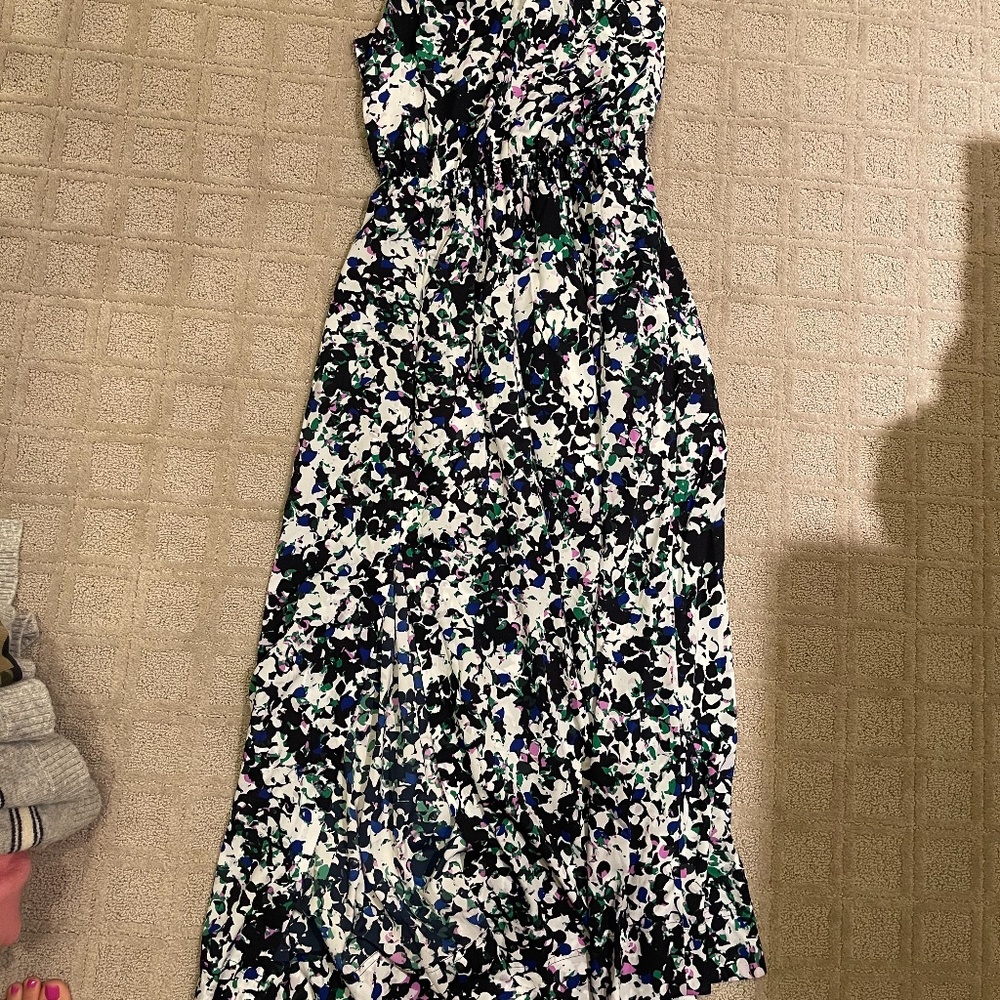 Floral maxi dress